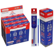 стрижень Norma "пиши-витирай" гелевий синій 0,38мм.  347-06N  (20/240/5760)