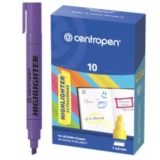 текст-маркер Centropen 8852 клиноподібний фіолетовий  (10/200)