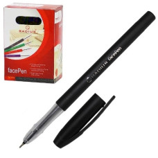 ручка Radius Face кульк. масл. чорна  (50/500/2000)
