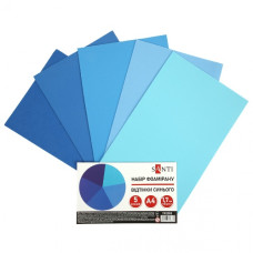 фоаміран Santi товщ. 1,7мм., А4/5кол., відтінки синього  743265  (1/200)