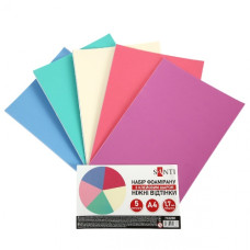 фоаміран Santi товщ. 1,7мм. А4/5кол. з клейовим шаром, ніжні відтінки  743268  (1/200)