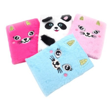 блокнот J.Otten 5127-А5 пухнастий "Cat" А5/80арк., 80гр./м2, клітинка  (60/120)