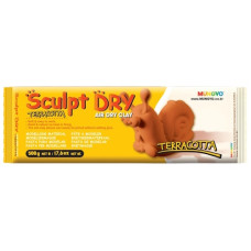 маса для моделювання Mungyo самозастигаюча теракотова 500гр. "Sculpt Dry"  985504