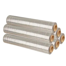 стрейч-плівка 50см. 2,5кг. 20мкр. 270м. прозора, вторинна сировина  (6)