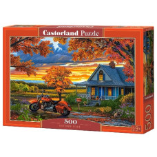 пазли Castorland  500 ел.  "Осіння поїздка"   В-54077  (20)