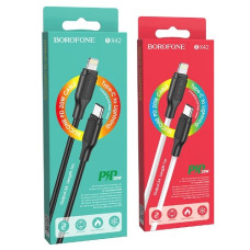кабель Borofone Encore PD Type-C to Lightning silicone 1м. 3A  BX42CL