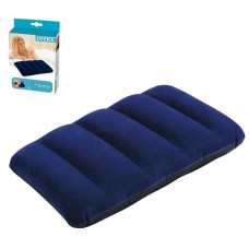 подушка надувна велюр синя 48х32см. в кор. 19х13х4см.  68672  (24)