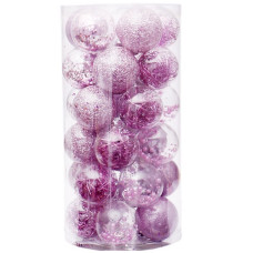 кульки ялинкові в колбі 6см. 30шт. 9550-P  (30/540)