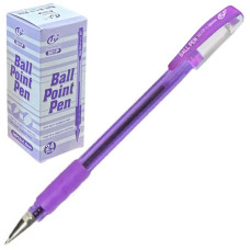 ручка Tianzhijao TY-501Р масл. фіолетова  (24/2592)