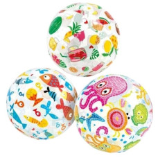 м`яч 51см. надувний пляжний в кул. 24х15,5см.  59040  (36)