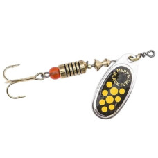 блешня обертова Mepps Black Fury Silver/Yellow 4,5гр.  BF2JAAG-bc