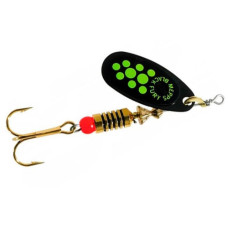 блешня обертова Mepps Black Fury Black/Green 4,5гр.  BF2CHNO-bc