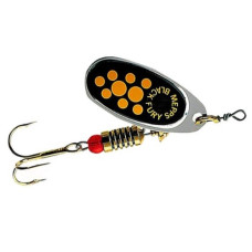 блешня обертова Mepps Black Fury Silver/Orange 6,5гр.  BF3RAG-bc