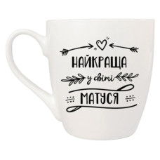 чашка Kvarta 500мл. "Найкраща у світі матуся" в подар. кор.  5016  (9)