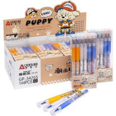 ручка GP-34265 "пиши-витирай" гелева синя 0,35мм.  (12/144/2304)