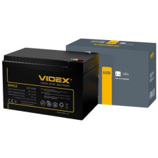 акумулятор Videx свинцево-кислотний 12V, 12Ah  6FM12
