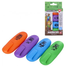 набір текст-маркерів Yes Minecraft 4кол.  391095  (1/24/192)