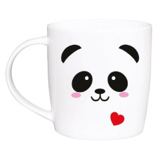 чашка Kvarta 360мл. "Панда мордочка" в подар. кор.  1854  (9)
