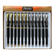 ручка Baixin мет. поворотна BP861 зол./срібло+чорн.  (12)