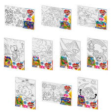 набір д/творч. Danko toys "Розмальовка за номерами Coloring by numbers" 31х21см.  CBN-02  (10)