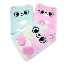 блокнот J.Otten MRB2219-5 пухнастий "Пухнастик" А5/80арк., 80гр./м2, клітинка  (60/120)