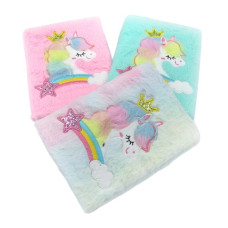 блокнот J.Otten MRB2557-1 пухнастий "Unicorn" А5  (60/120)