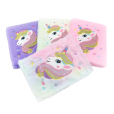 блокнот J.Otten MRB2557-2 пухнастий "Unicorn" А5  (60/120)