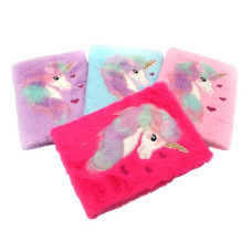 блокнот J.Otten MRB2557-3 пухнастий "Unicorn" А5  (60/120)