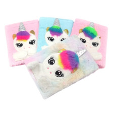 блокнот J.Otten MRB2557-6 пухнастий "Unicorn" А5  (60/120)