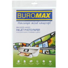 фотопапір Buromax матовий А4/180гр./ 20арк.  ВМ.2225-4020  (50)