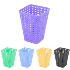 стакан для ручок та олівців Ротанг 8,7х8,7х12см.  БП-339  (15/135)