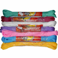 шнур поліпропіленовий кручений кольоровий 2,5мм.х15м.  В-21  (10/200)