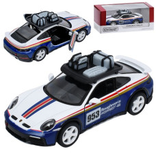 машина Kinsmart мет. PORSCHE 911 RALLYE інерц. 12,5см., в кор. 16х7х7,5см.  KT 5481 WFB  (24)