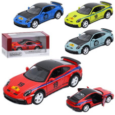 машина Kinsmart мет. PORSCHE 911 RALLYE. кол., в кор. 16х7х7,5см.  KT 5467 WFA  (24)