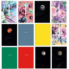 блокнот Артпринт Premium А5/96арк., тверда обкл., софттач-ламін., офсет, клітинка  ДК-96-А5# (12/96)