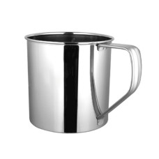 кухоль нержав. 8см. 320 мл.  (10/240)