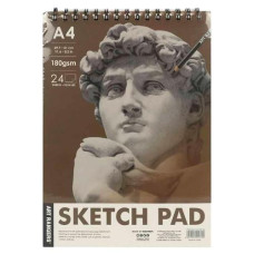 альбом Art Rangers для ескізів Sketch Pad А4/24арк., 180гр./м2, на спіралі  102.PB.02/122210  (48)