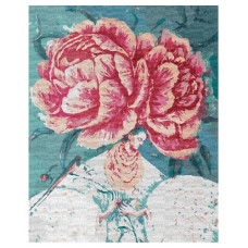 картина за номер. Ідейка 40х50см. "Квітуча душа"  КНО4927