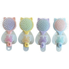 гребінець масажний дитячий Кішка 14,5х7х3см.  7806  (480)