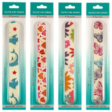 пилка для нігтів набір 2шт. 18см. на бліст.  Р-15-2  (40/720)