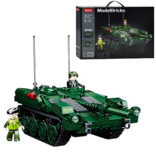 конструктор Sluban танк 25,5см., фігурки, 692 дет. в кор. 48х33х7см.  М38 В1010  (12)