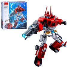 конструктор Sluban 2в1 робот 18,5см./машинка, фігурка, 260 дет. в кор. 22х23,5х7см.  М38 В1313  (32)