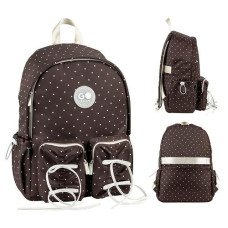 рюкзак GoPack Education Teens 44х28,5х13,5см. коричневий  GO26-130L-2  (10)