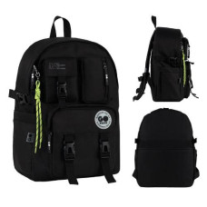 рюкзак GoPack Education Teens 43х30,5х14см. чорний  GO26-2500L-3  (10)