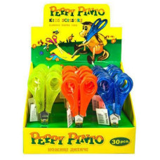 ножиці Peppy Pinto SP1002/30  дитячі 13.5см в дисплеї 30шт.  (30/240)
