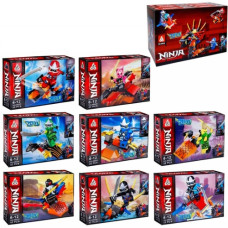 конструктор NJ 38-43 дет. в кор. 14,5х9,5см., 16шт. в диспл. 29,5х10см.  66029