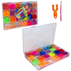 набір гумок для плетіння в кор. 19х13,5см.  035-36