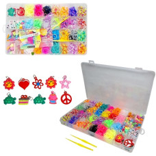 набір гумок для плетіння з брелками в кор. 24х15см.  037-79