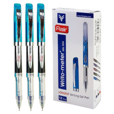 ручка Flair гелева Writo-meter Gel синя  747А=825  (12/144/1152)
