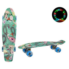 скейт пенні 56х15см., колеса PU, світло, одностор. принт  SC20412  (8)